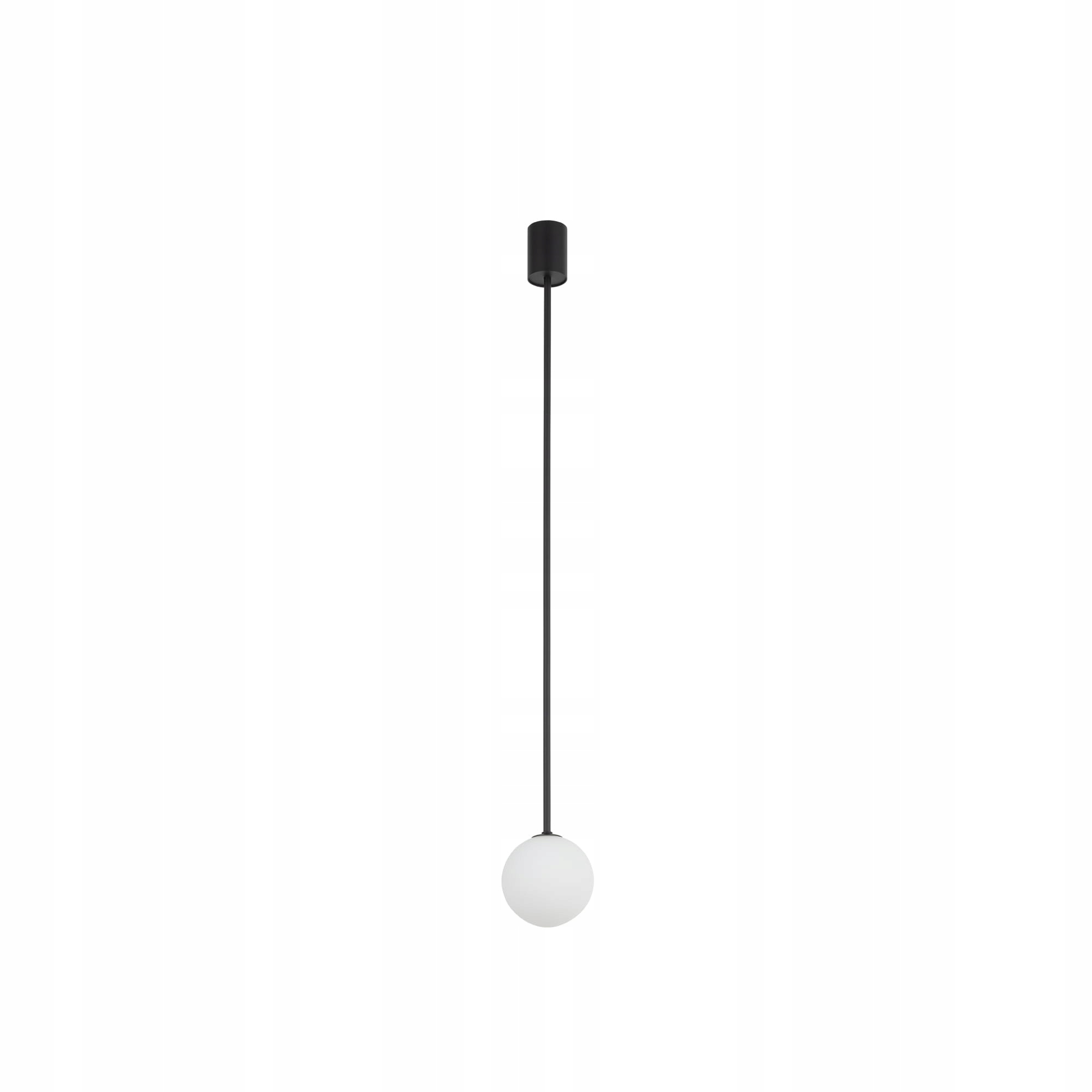 Nowodvorski Kier M Závěsná lampa Černá-Bílá Kula 12W IP20