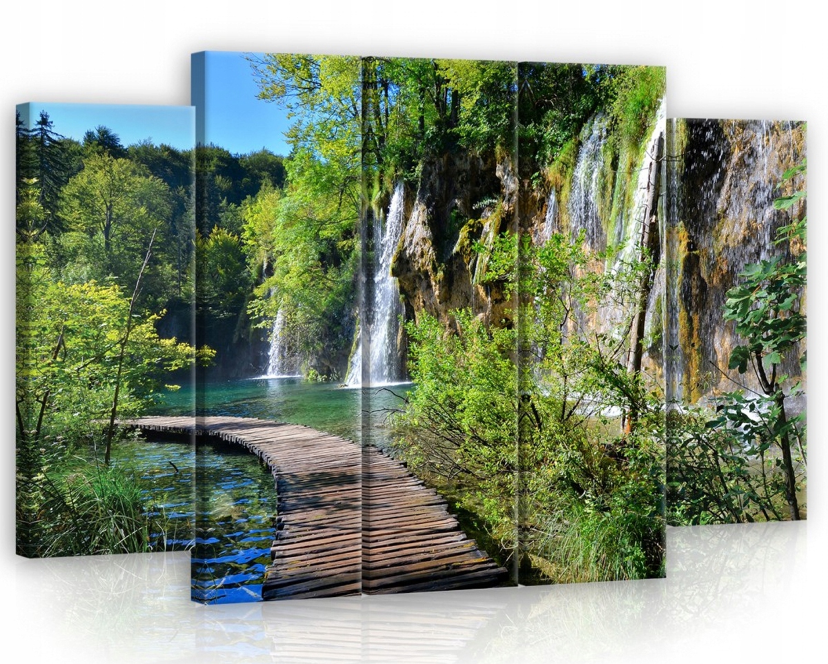 Obraz Na Plátne Canvas 150x100 Plitvice Chorvátsko