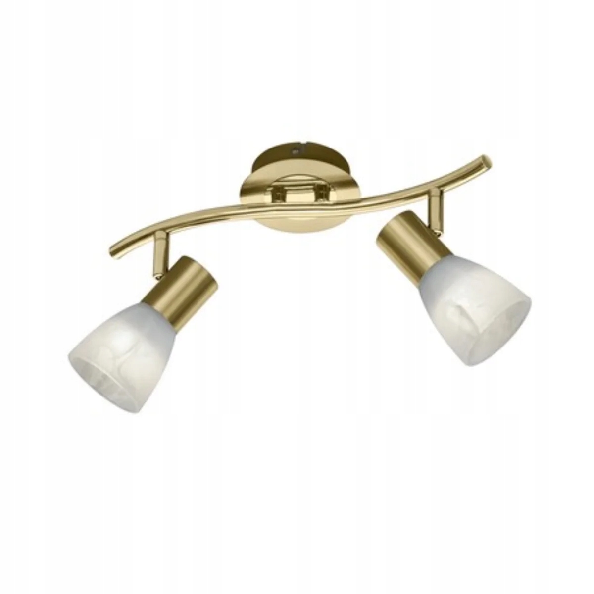 Stropní spotový reflektor Levisto zlatý Trio