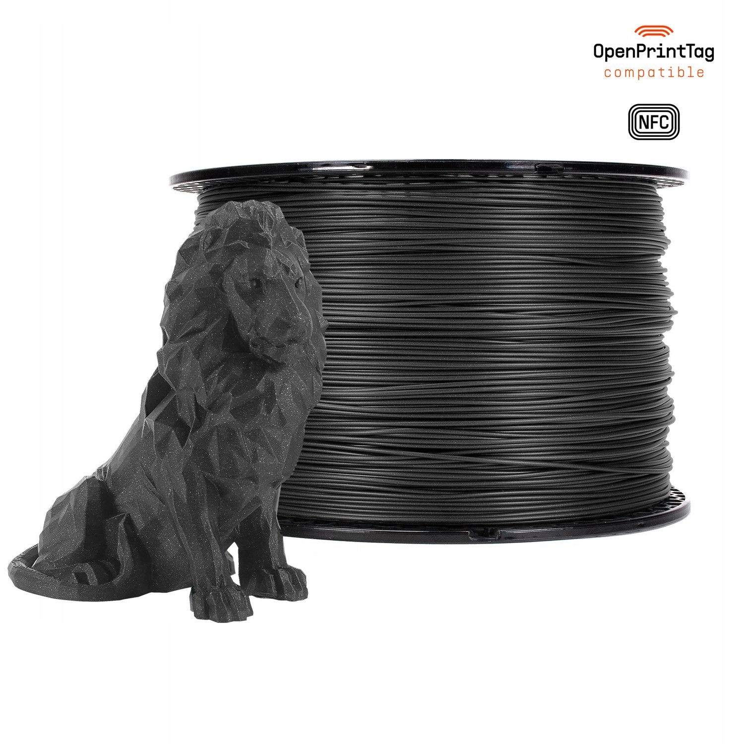 Prusament Pla Prusa Galaxy Black 2 kg 1,75 mm (nfc)