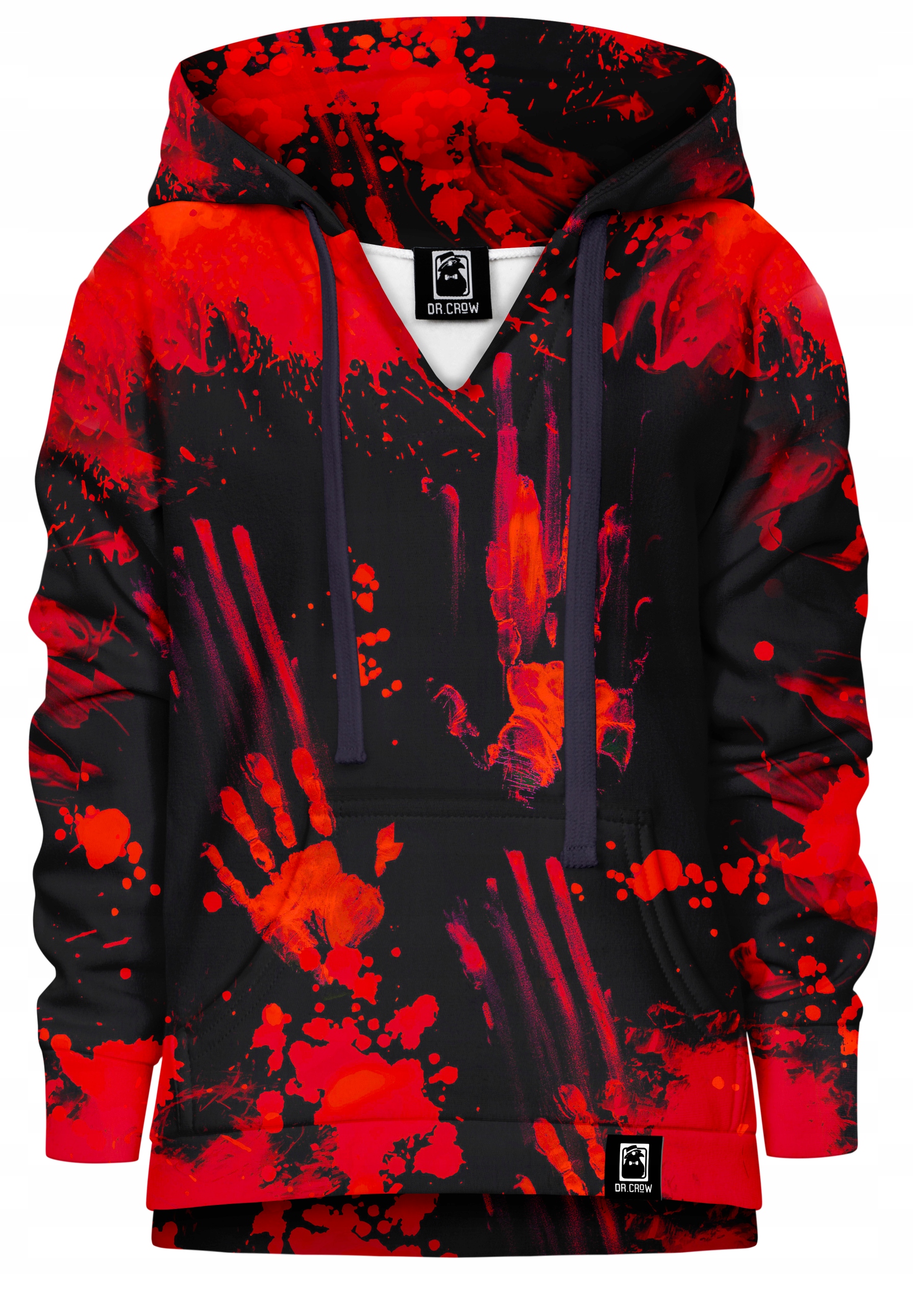 

Dziecięca Bluza Fullprint Dr.crow Zombie Black 158
