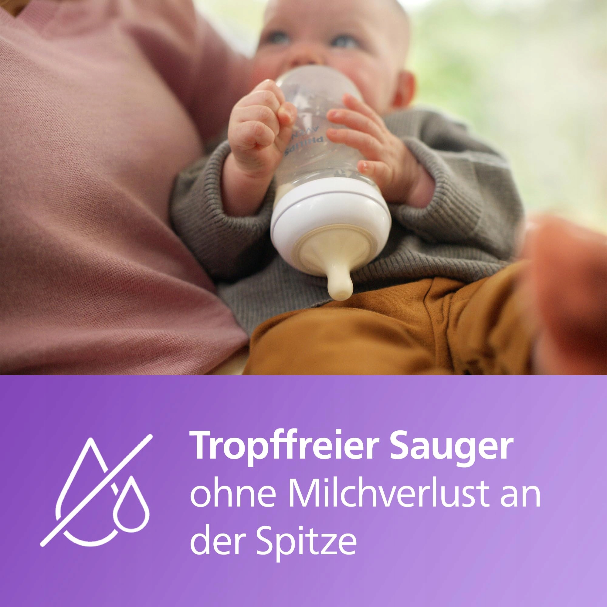 PHILIPS AVENT Butelka Dla Niemowląt 330ml Smoczek Przepływ 4 Od 3 Miesięcy — miniatura 5