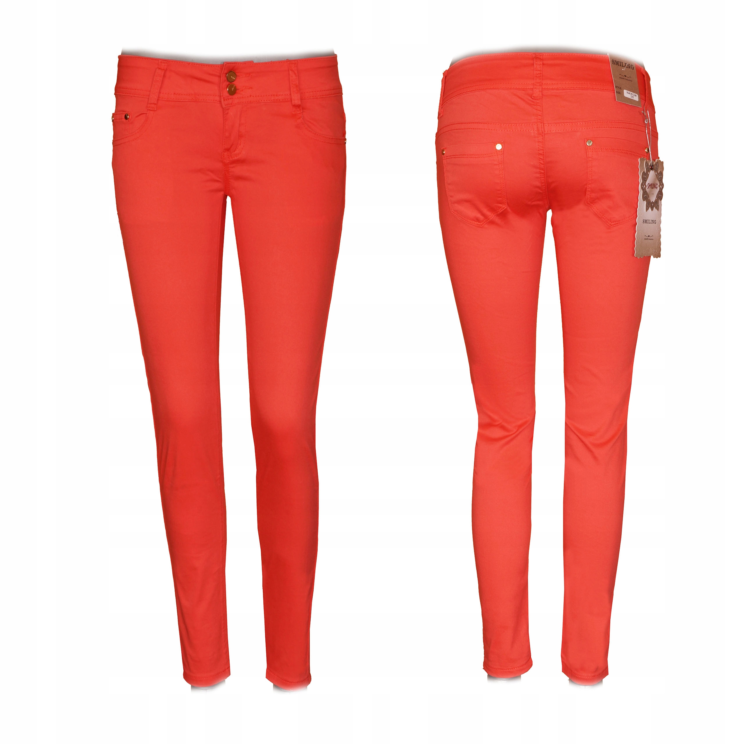 

Spodnie jeansy Cygaretki Rurki 44 2XL wiosna lato