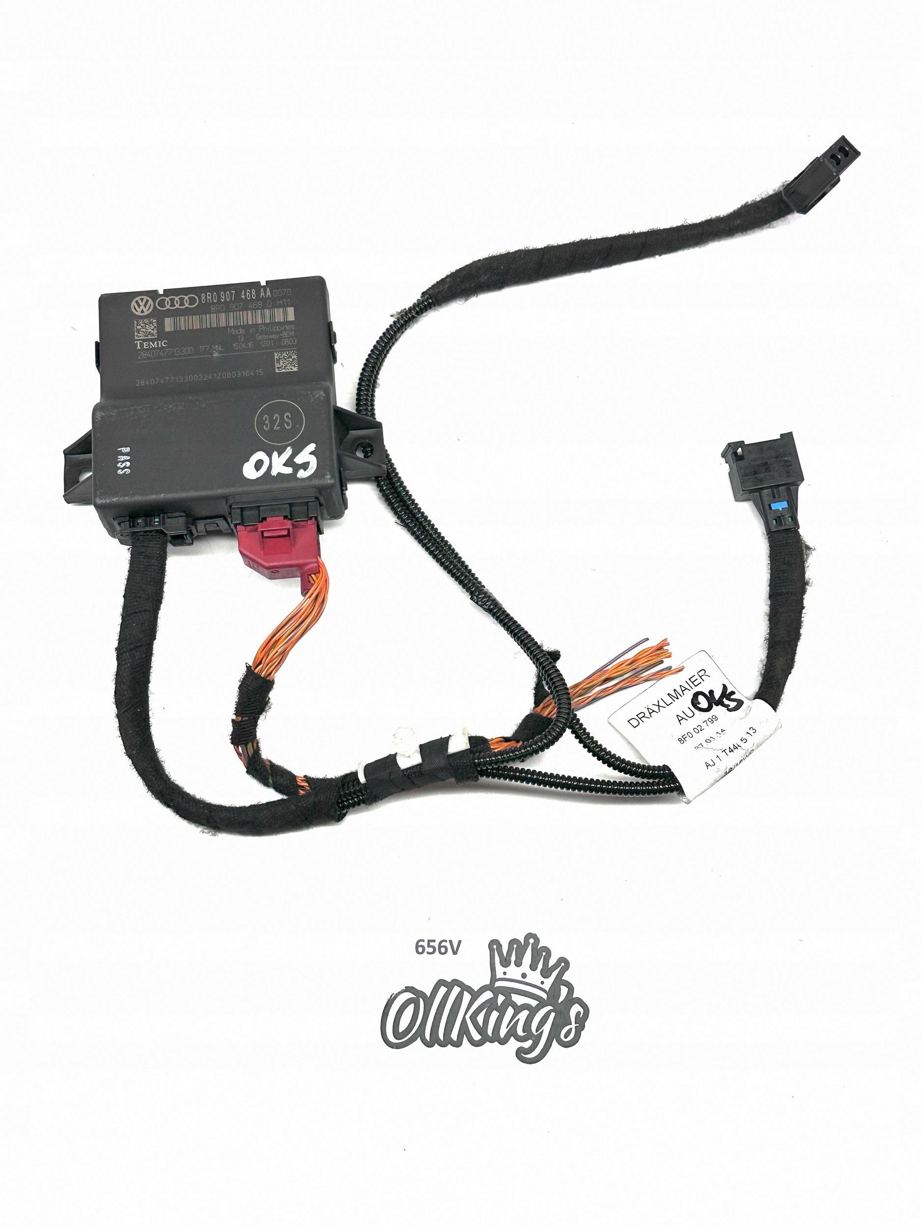 AUDI Q5 SQ5 8R LIFT module control unit GATEWAY SWIATLOWOD 8R0907468AA 8F002799