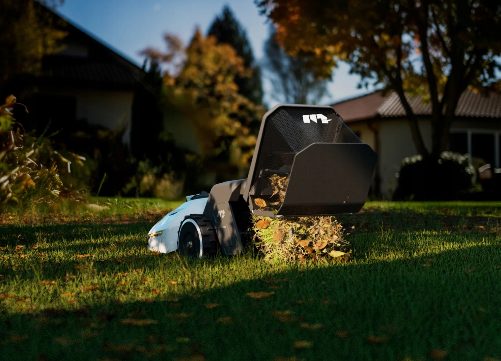 Robot koszący Mammotion YUKA 1500 wizja 3D bez kabla RTK kosz opcjonalnie Marka inna