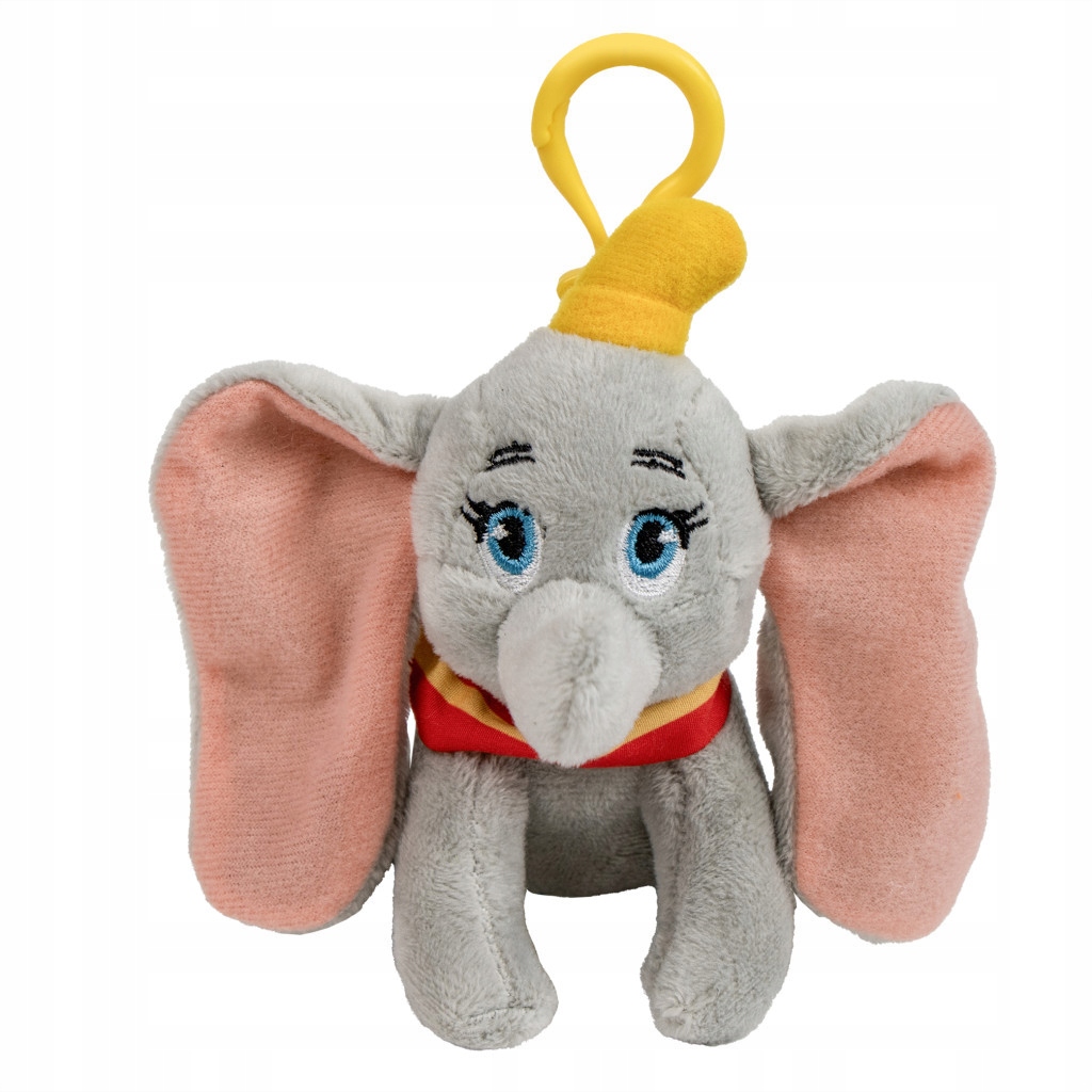 Disney Dumbo Fluffy 3D pluszowa figurka z haczykiem 13 cm