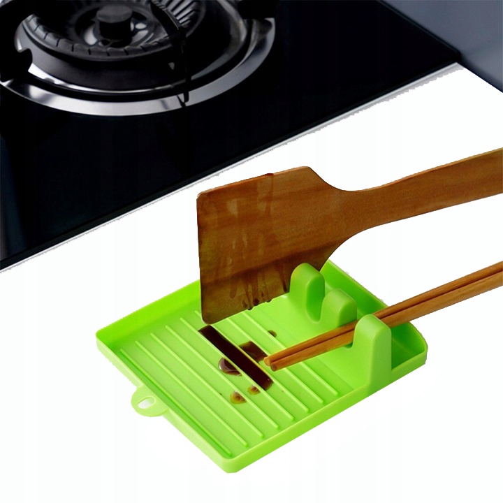 PODSTAWKA KUCHENNA OCIEKACZ NA ŁYŻKI POKRYWKI STOJAK WIELOFUNKCYJNY