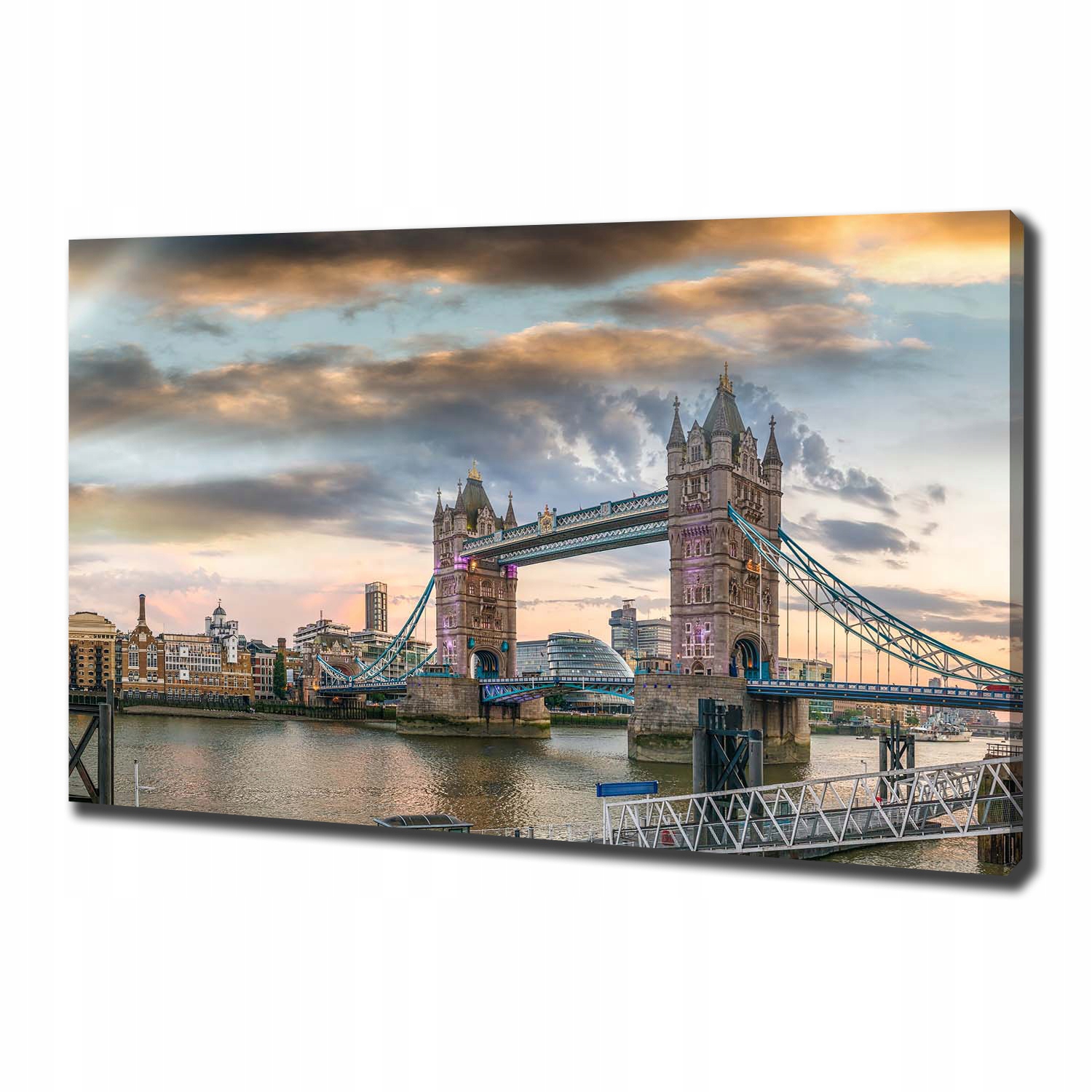 

Foto obraz na płótnie Tower Bridge Londyn 100x70cm