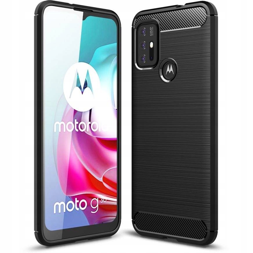 

Etui TPUCarbon pokrowiec do Motorola Moto G10/G30