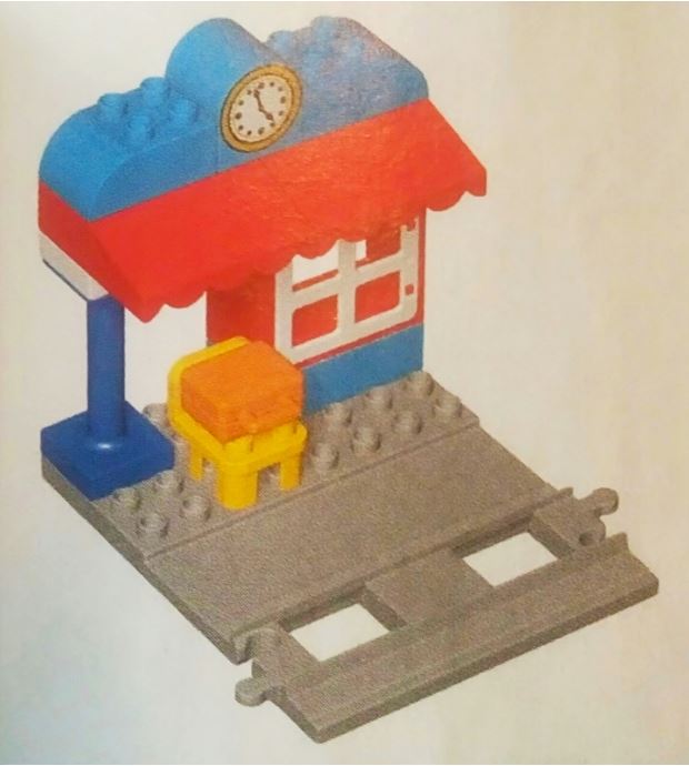 

Lego Duplo Stacja Kolejowa Peron Nowa