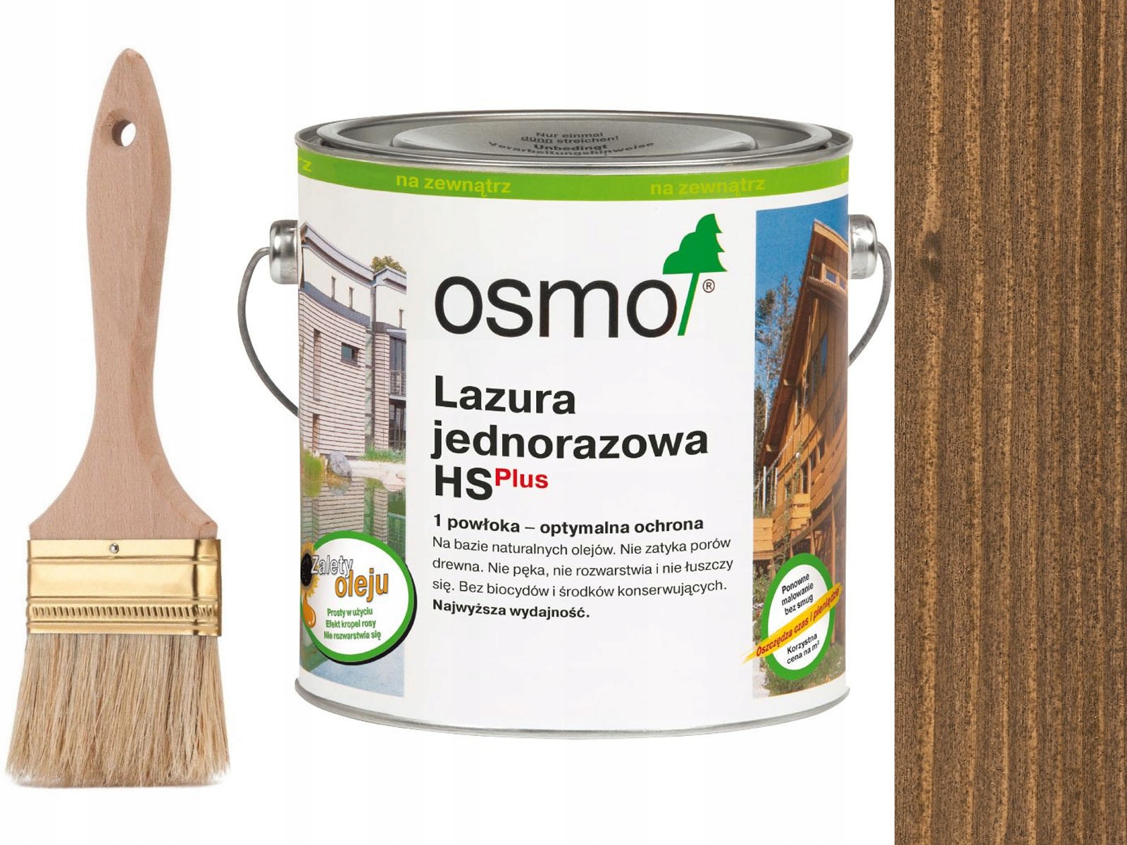 Osmo Jednorazová lazúra 9261 Orech 2,5L