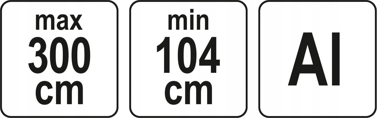 ŁATA teleskopowa niwelacyjna 3m Rodzaj niwelacyjna