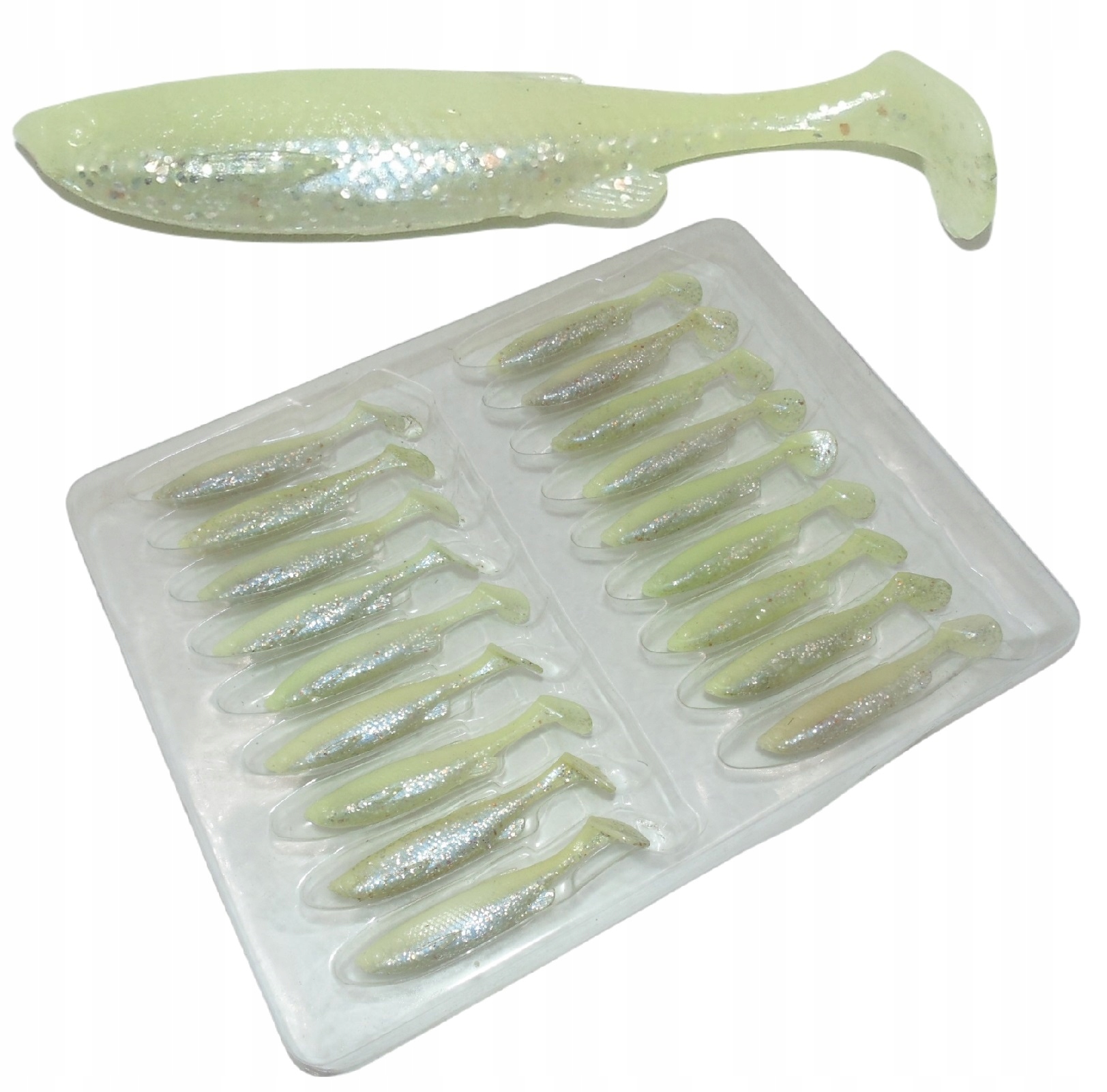 

Kopyto Savage Gear Fat Minnow T-tail 9 White Sil