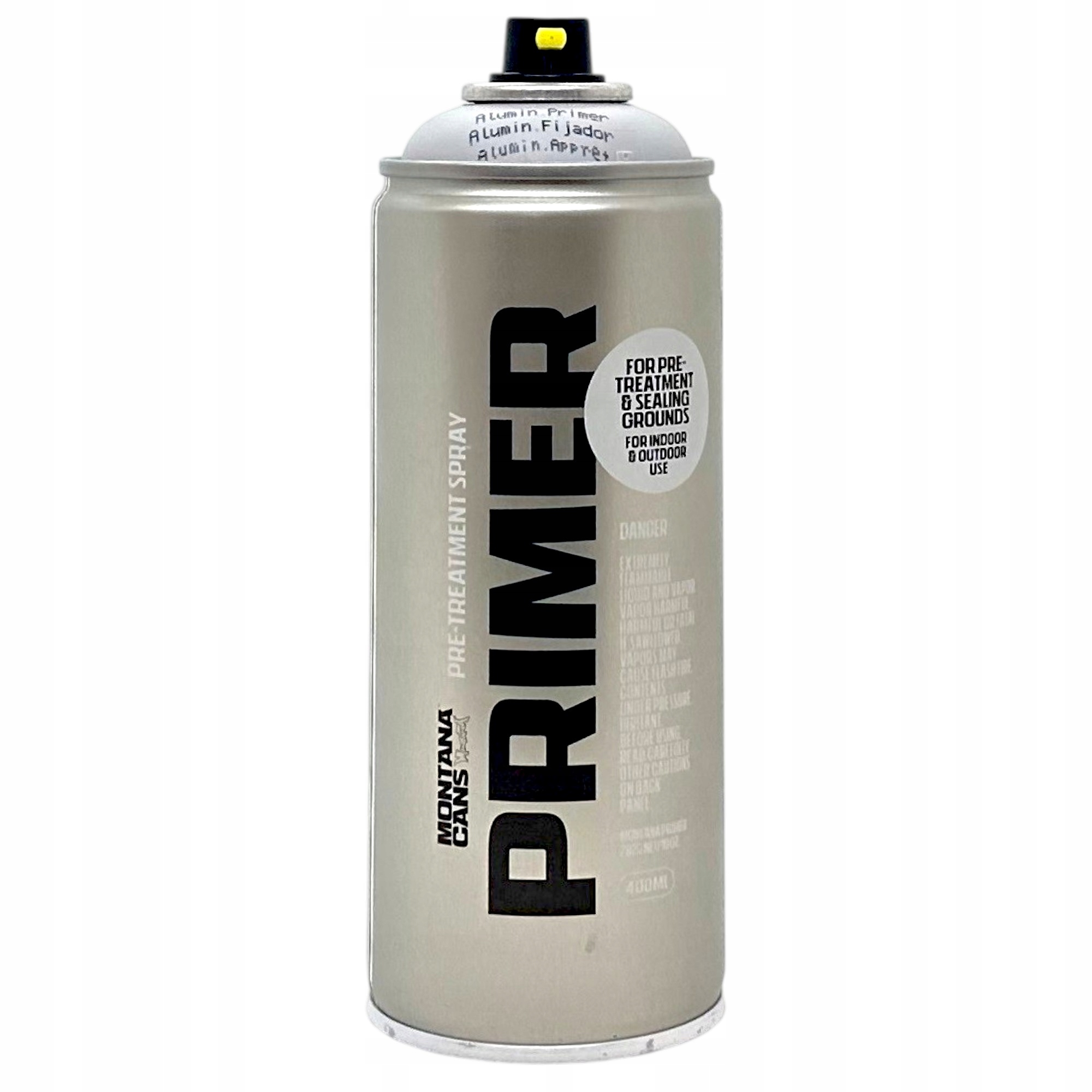 Podkład na Aluminium Szary Jasny Spray 400ML