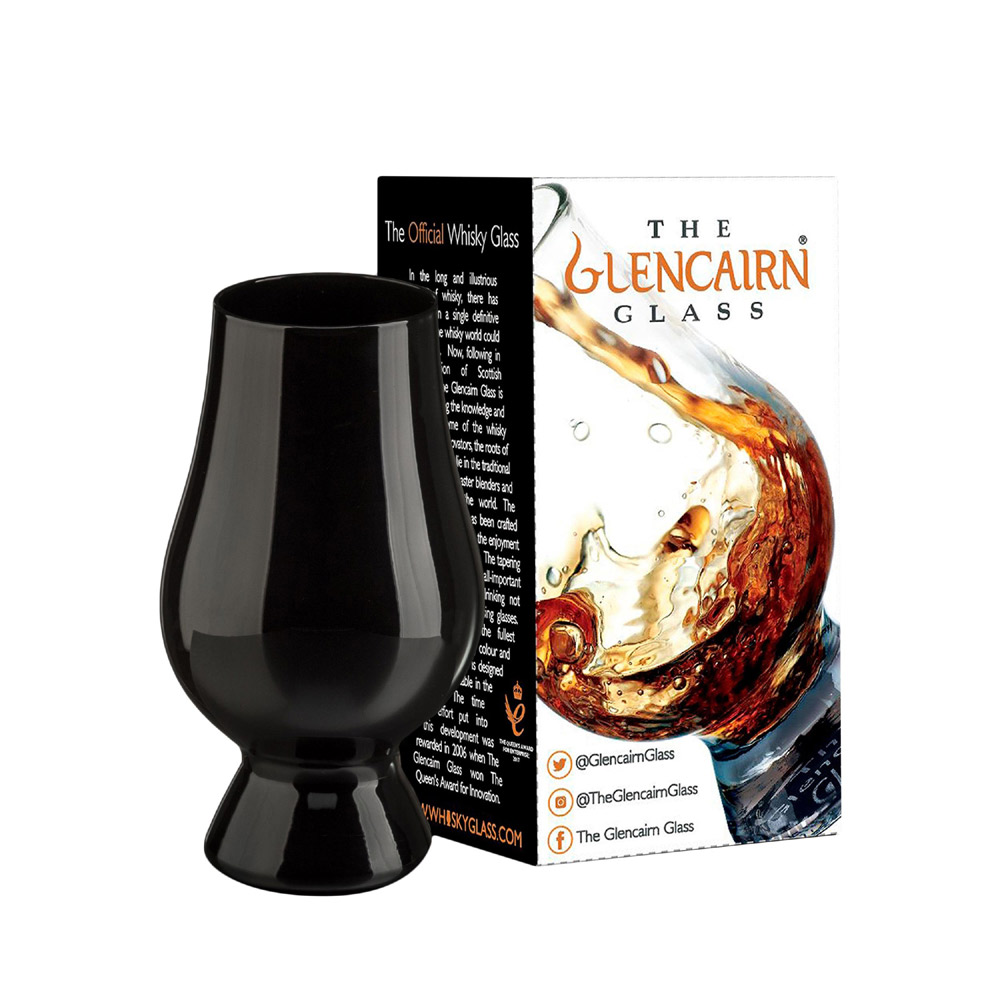 

Czarna szklanka do whisky Glencairn Glass