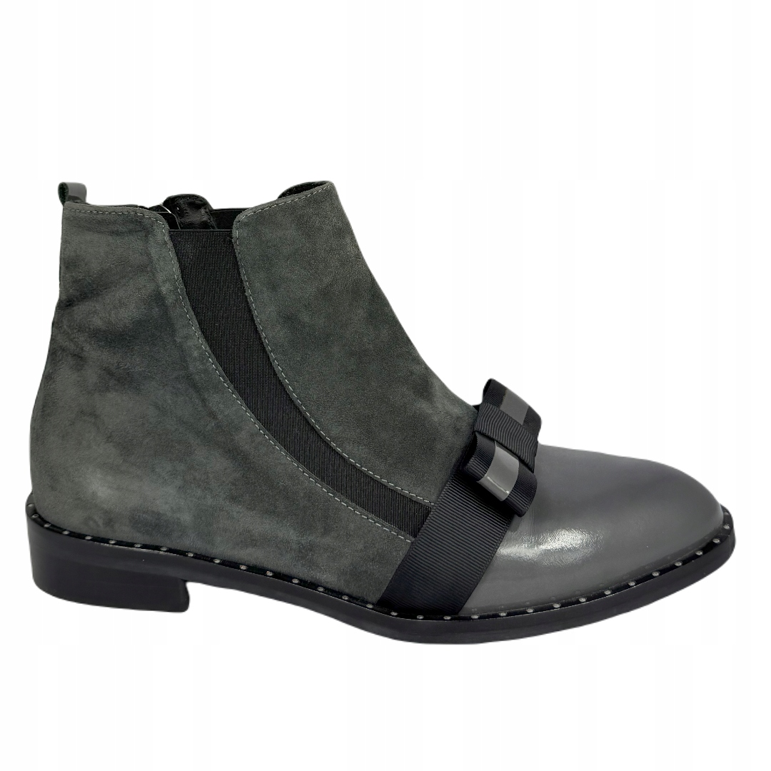 Dámské kotníkové boty Edeo 3239-962/120 popel 38, popel