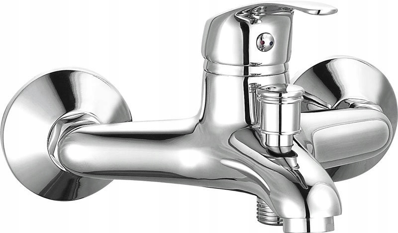 Aqualine 35 nástěnná vanová baterie, chrom (52118) /sm/