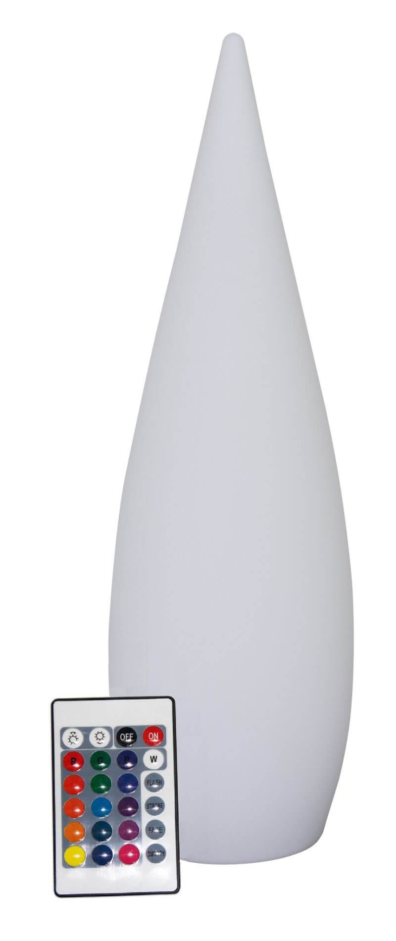 Kempingová lampa podlahová kuželová Floor Lamp Cone 120 Led 16 barev EuroTr