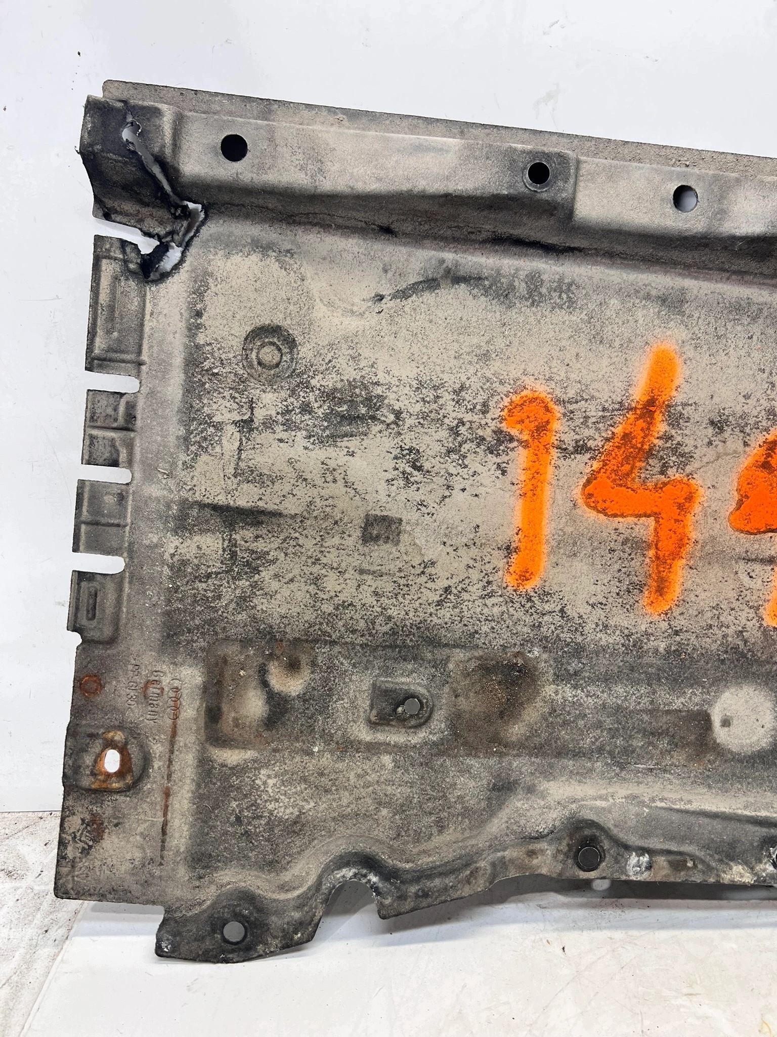 Blende Abdeckung abdeckung Unterfahrschutz links DUZA AUDI A6 C7 4G0825207E 144/26