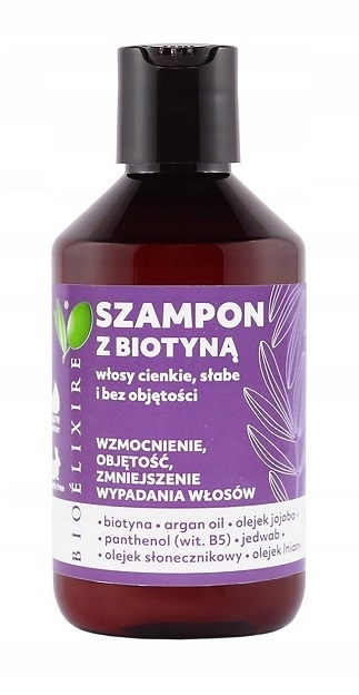 

Bioelixire Szampon Z Biotyną Wzmacniający 300ML