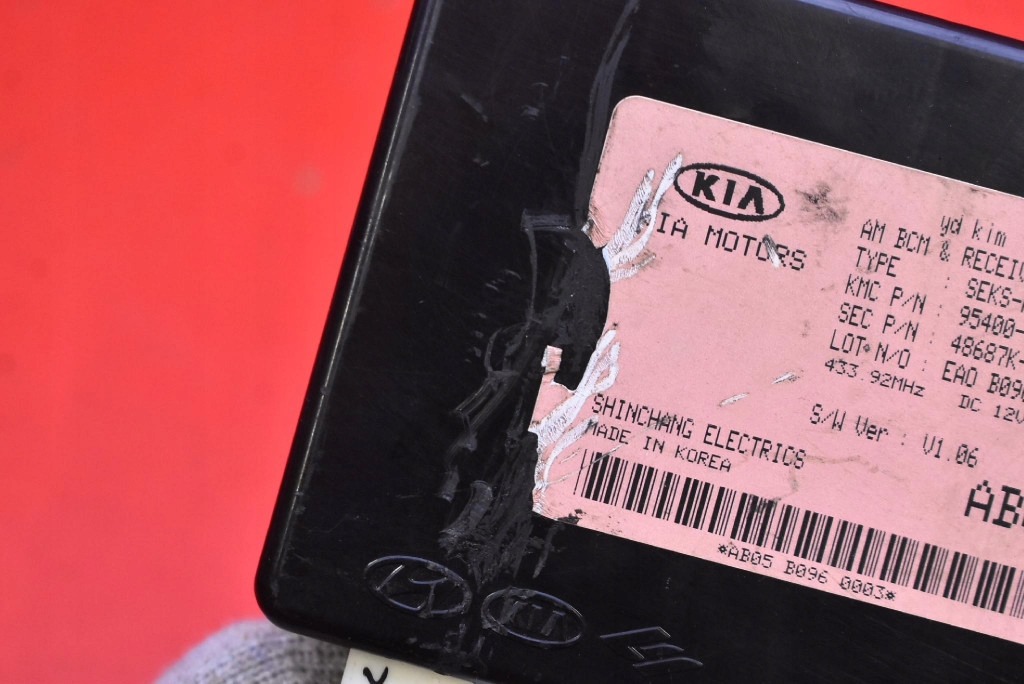 Centralina modulo BCM 95400-2K220 KIA SOUL 1 e 1.6 CVVT 126 KM 08-11