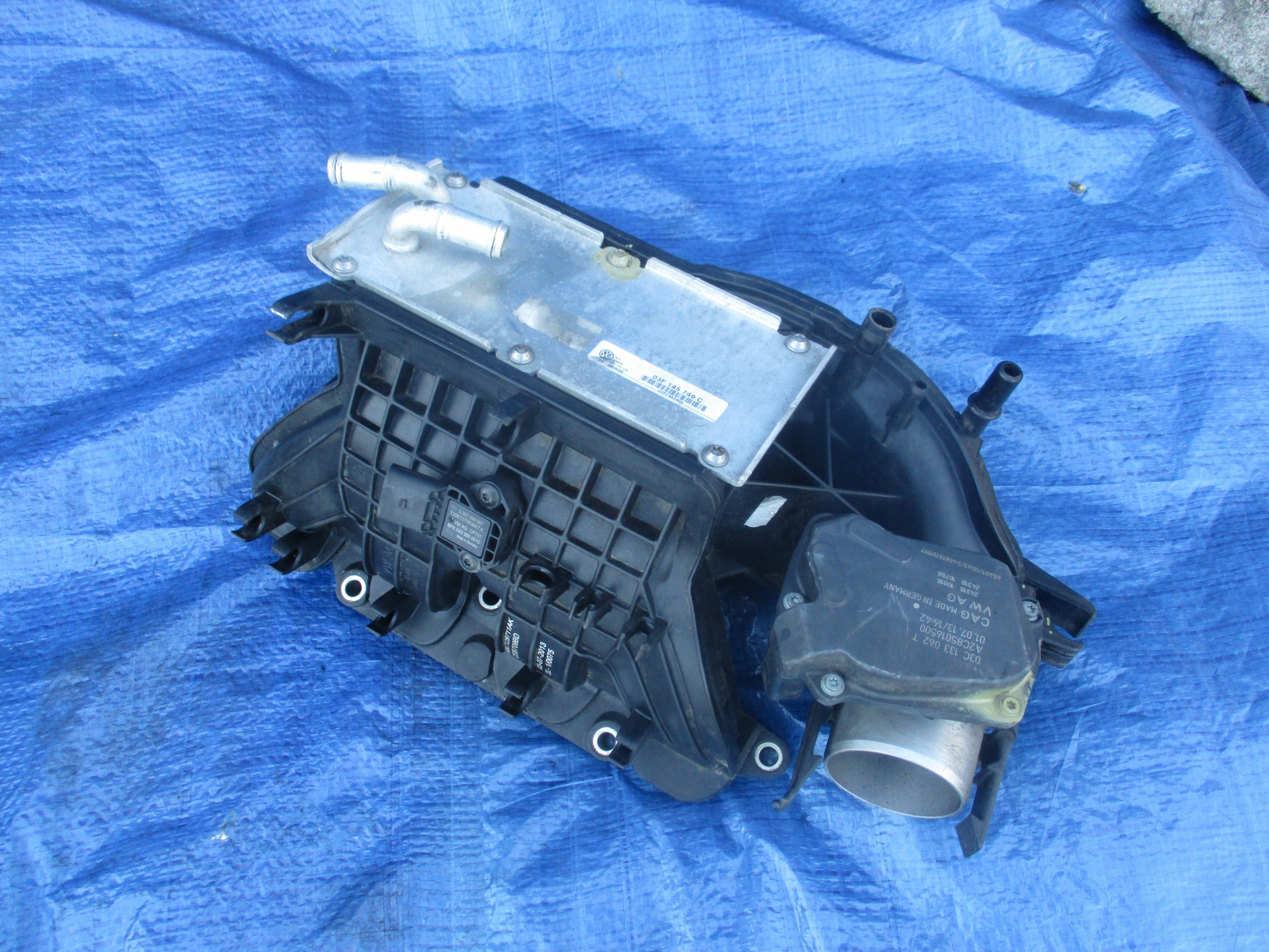 03C129711AD 03C145749B - ВПУСКНОЙ КОЛЛЕКТОР РАДИАТОР VW AUDI SEAT 1.4 TFSI TSI