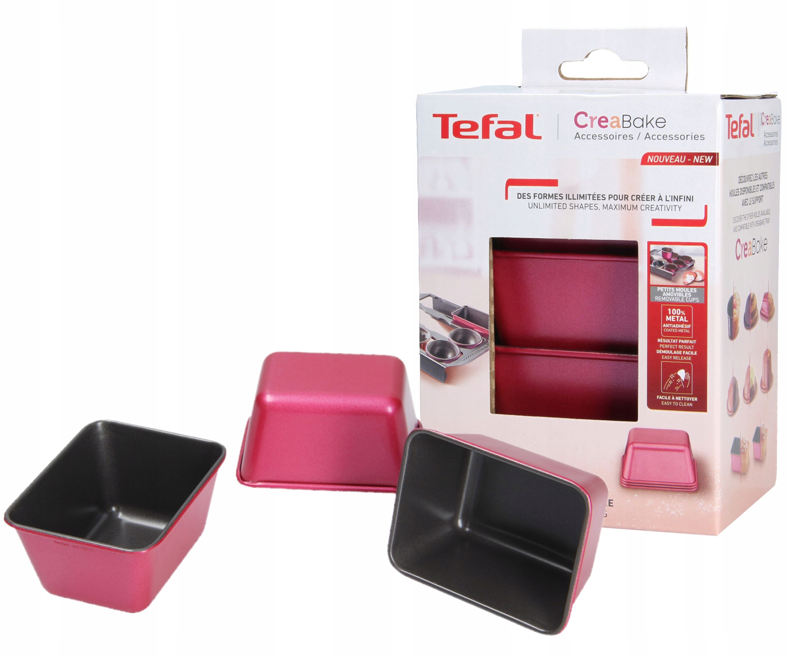 

Forma do pieczenia Mini Cake CreaBake Tefal