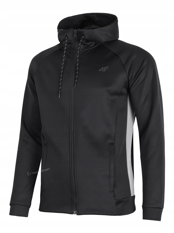 4F Męska Sportowa Bluza Z Kapturem Rozpinana Termoaktywna rozm L