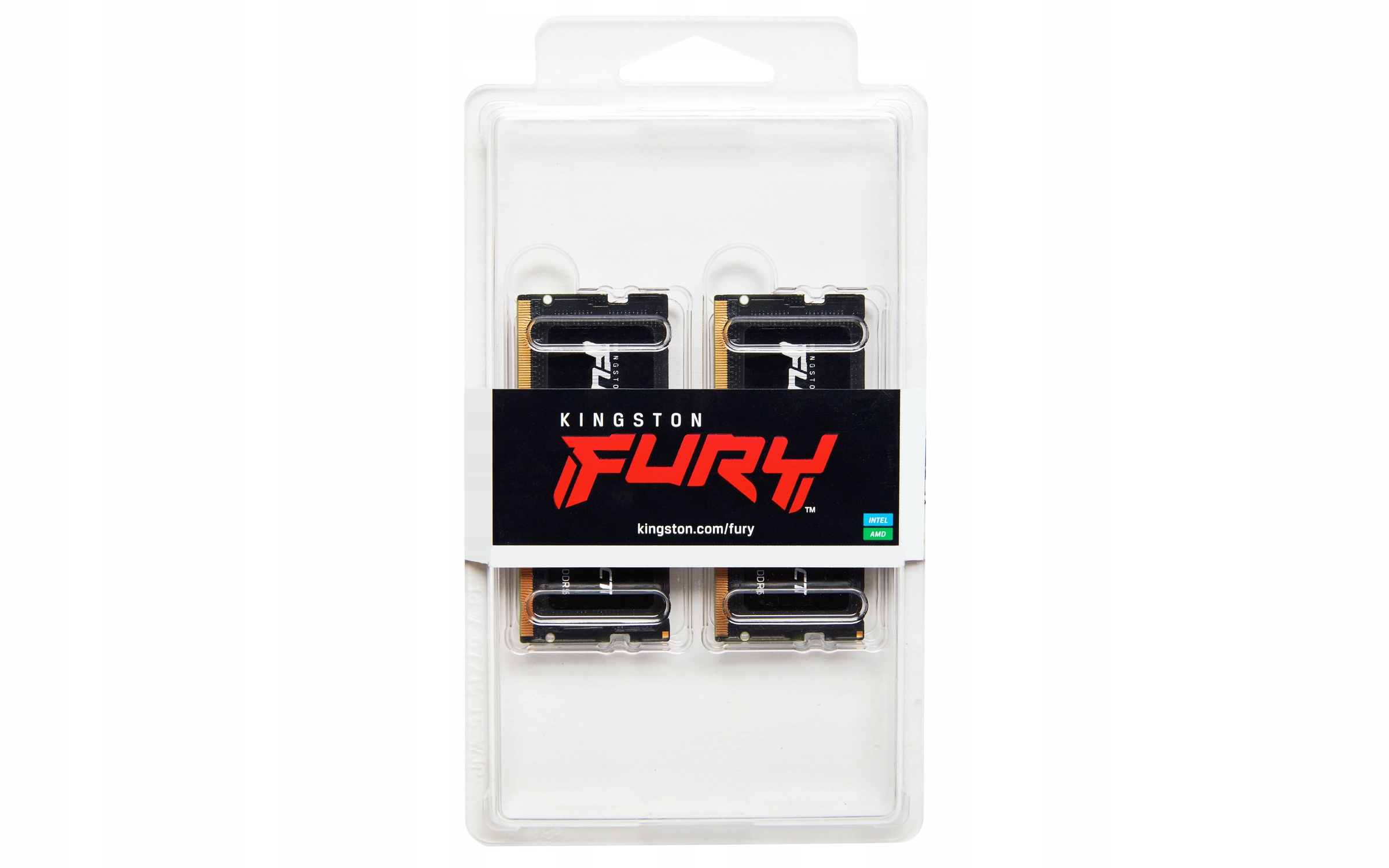 Kingston Fury Impact/ So-dimm DDR5/ 16GB/ 4800MHz/ CL38/ 2x8GB/ Black…