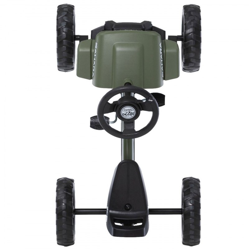BERG Gokart Buzzy JEEP Sahara Ciche Koła do 30 kg Długość pojazdu 83 cm