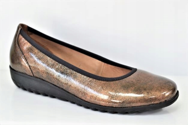 Caprice 22151-29 Baleríny Bronce Naplak VEL.37
