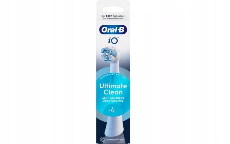 Końcówka Do Szczoteczki Oral-b Io Ultimate Clean Biała 4 Szt. Oral