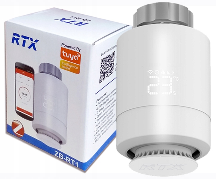 Termostatická Kartuše Rtx Inteligentní termostat ZigBee Tuya Smart
