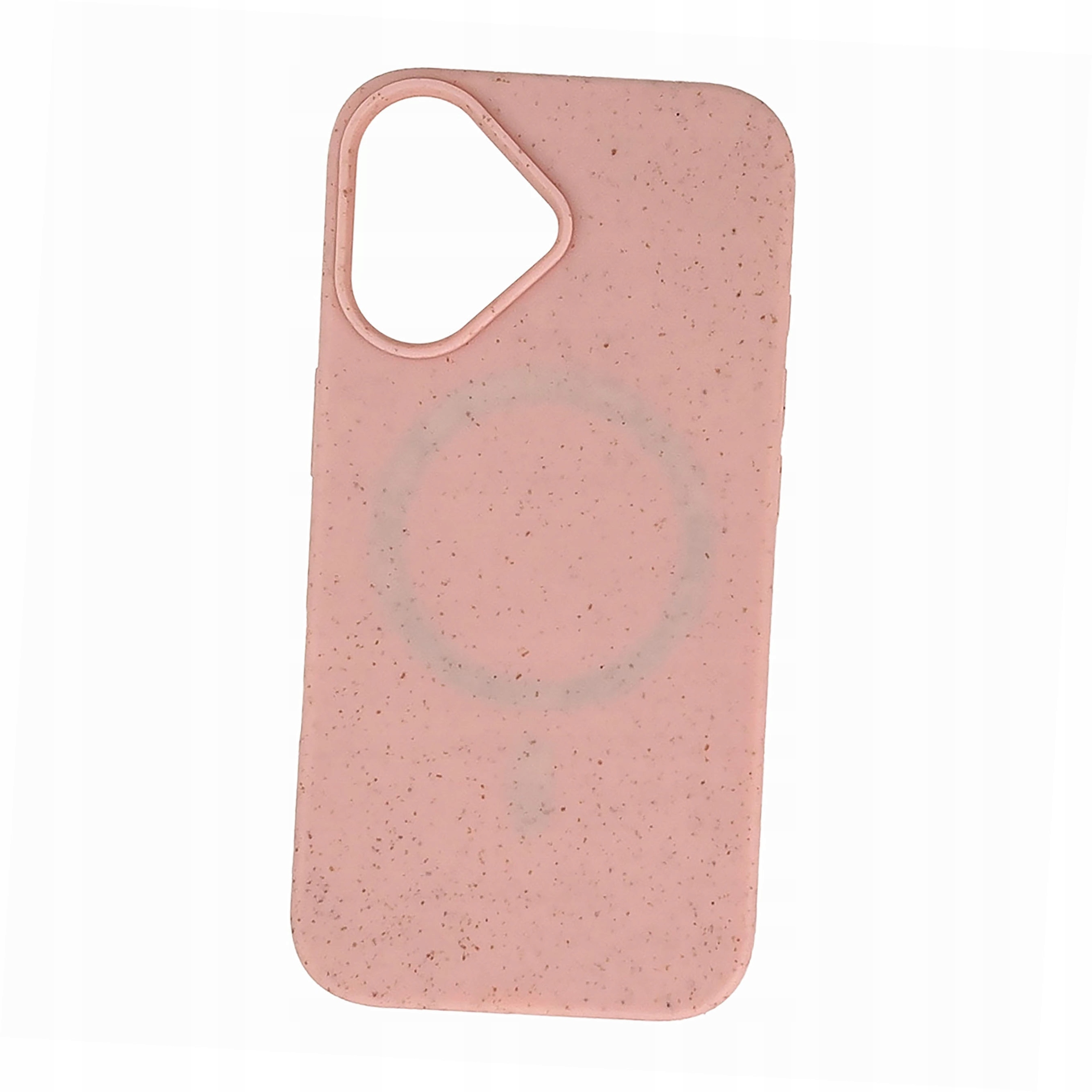Plecki Etui Multiple Color Wheat Bran Case MagSafe do iPhone 16 różowe