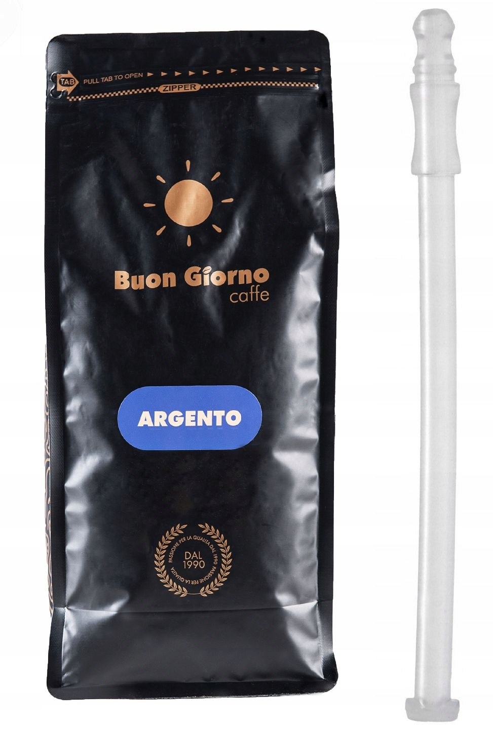 Kawa Buon Giorno Argento Caffe 1kg DeLonghi Wężyk do pojemnika na mleko