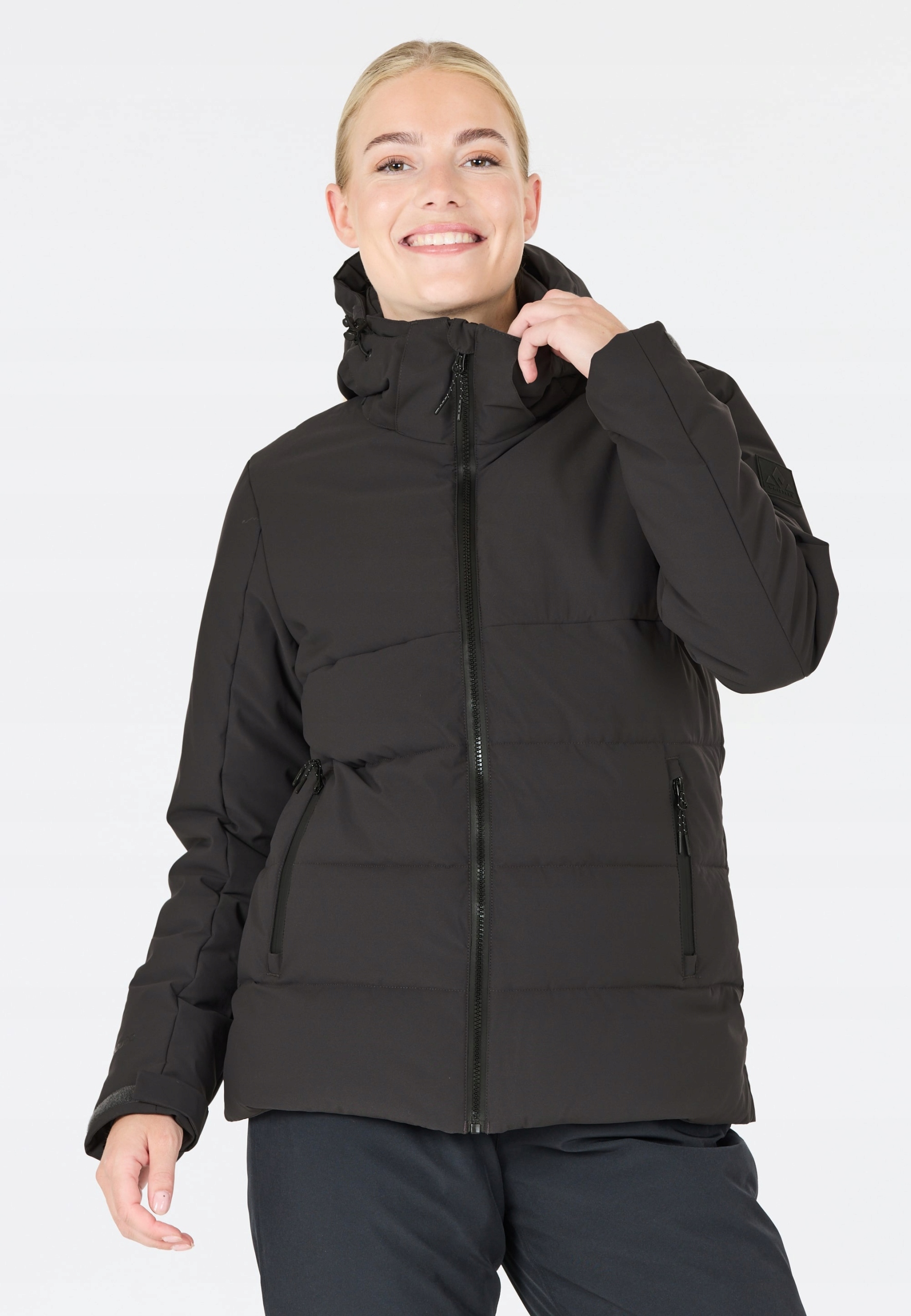 Kurtka narciarska damska Whistler Lakeland W-pro 10000 Czarny 42
