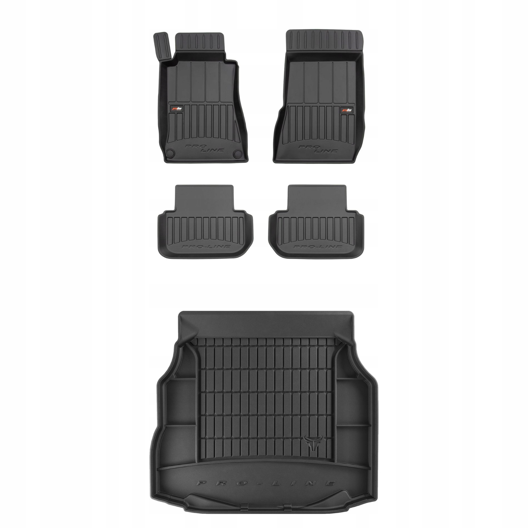 Sada gumových kobercov a rohoží pre Mercedes-Benz Clk C209 2002-2009