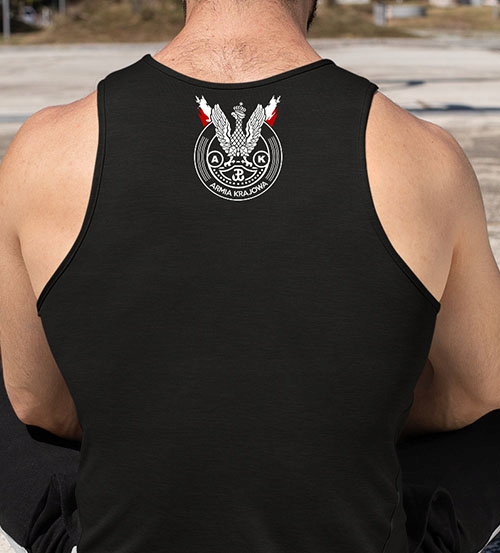 tank-top PATRIOTYCZNI AK PODZIEMIE ZBROJNE Rozmiar XXL