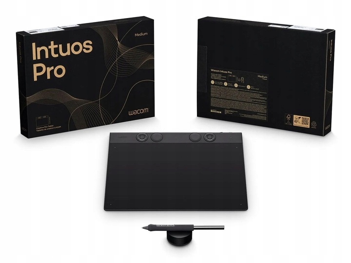 Wacom Intuos Pro M (2025) profesionálny grafický tablet ProPen 3 Bt Usb