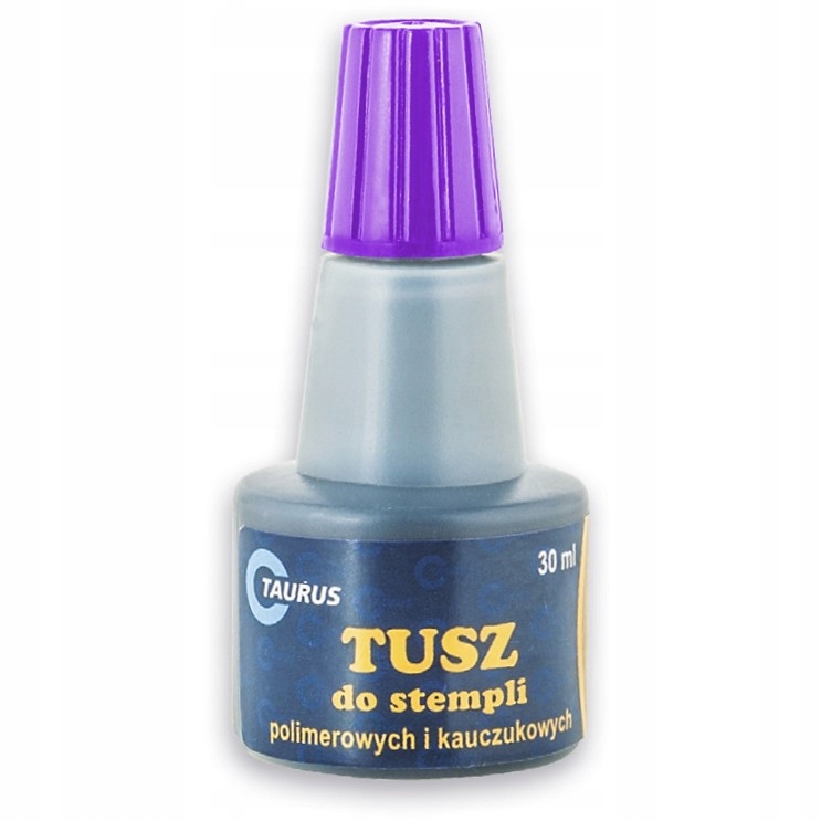 

Tusz 30ml do stempli fioletowy kauczukowy