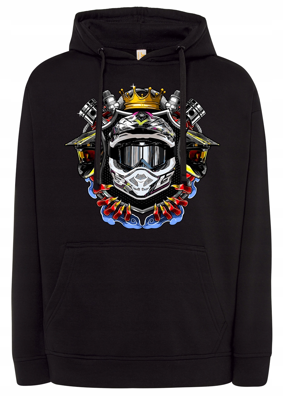 Męska bluza Motocross MX Cross Dla Motocyklisty Off Road kask rider M