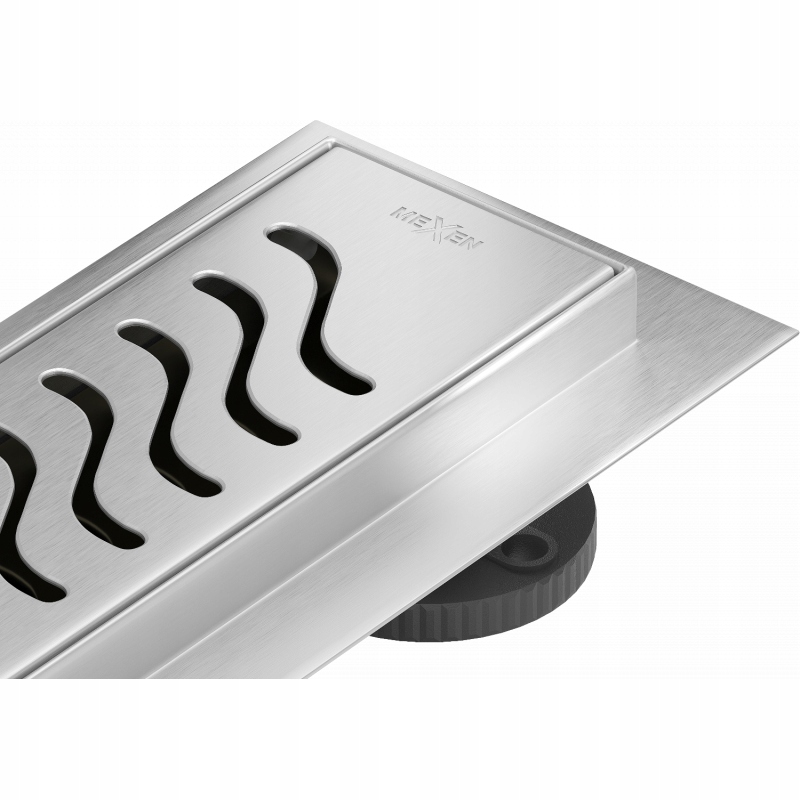 Mexen Flat M09 lineární odtok 60 cm, Chromovaná