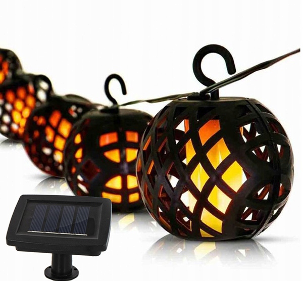 

Wiszące Lampiony Solarne Led Ogrodowe Na Balkon x6