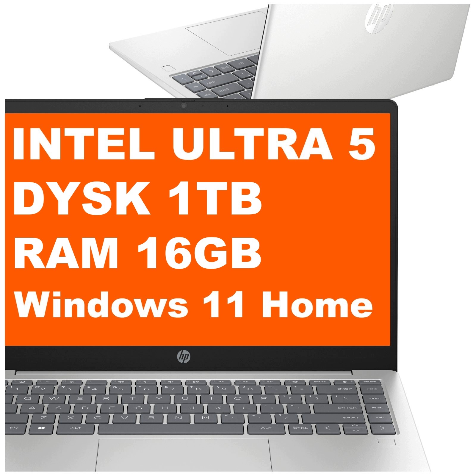 Laptop Hp 14-ep Ultra 5 16GB 1TB Intel Arc 14" FullHD Win 11 Srebrny