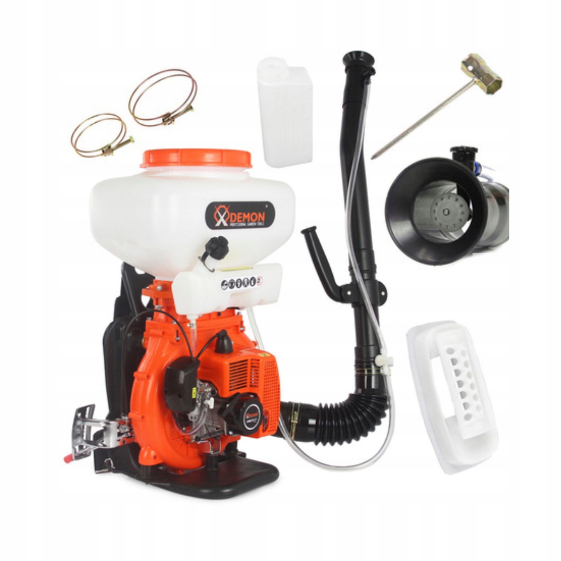 Benzínový Postrekovač Na Záhradný Batoh S Dúchadlom 14 L Demon