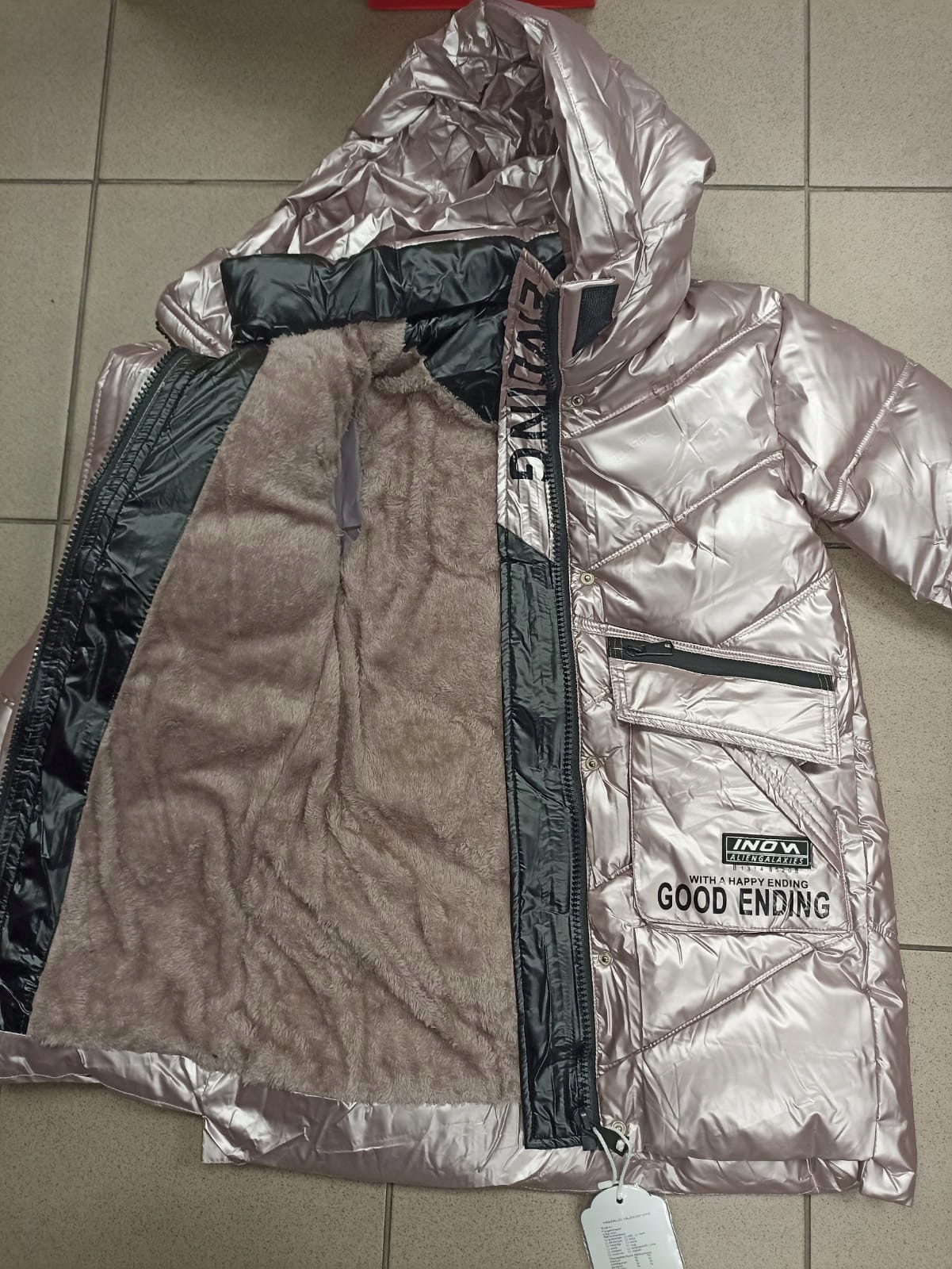 KURTKA ZIMOWA DZIEWCZĘCA 16Y 164/170 PREMIUM Płeć dziewczynki