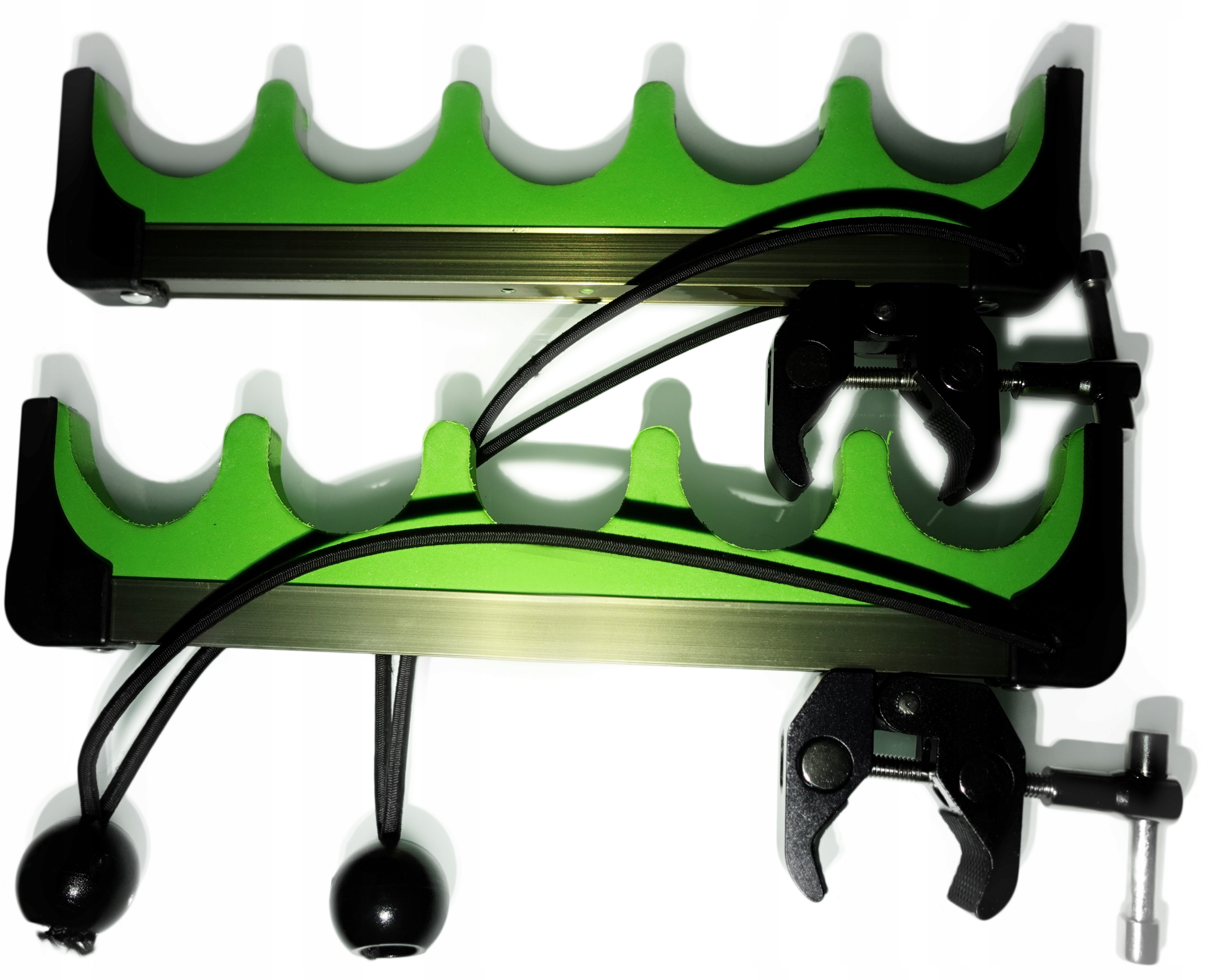 Uchwyt grzebienie na Wędki do relingu na Łódź Łódkę!