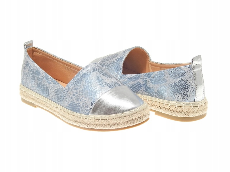DAMSKIE ESPADRYLE TENISÓWKI A670-ESP-1 Blue r.37 Kod producenta A670-ESP-1