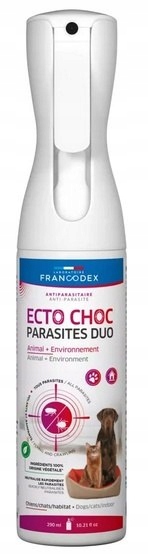 Levně Francodex Ecto Choc Parasites Duo pro psy a kočky 290ml