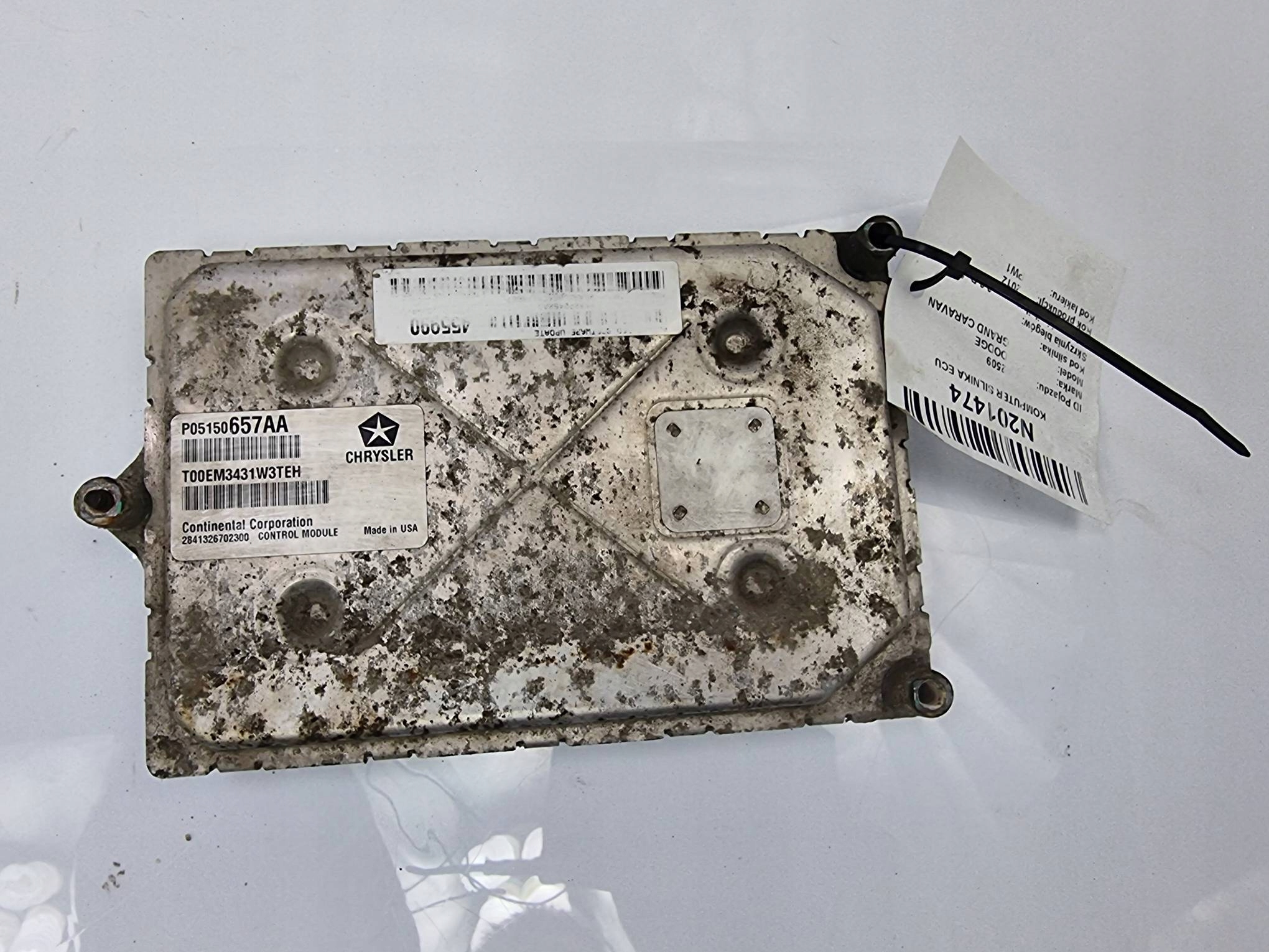számítógép motor ECU DODGE GRAND CARAVAN